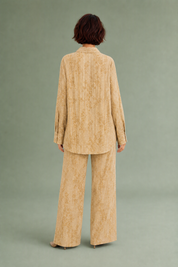 Ensemble ample motif jacquard | Vue de dos | Lounelle Paris