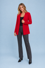 Blazer midjelång V-ringad