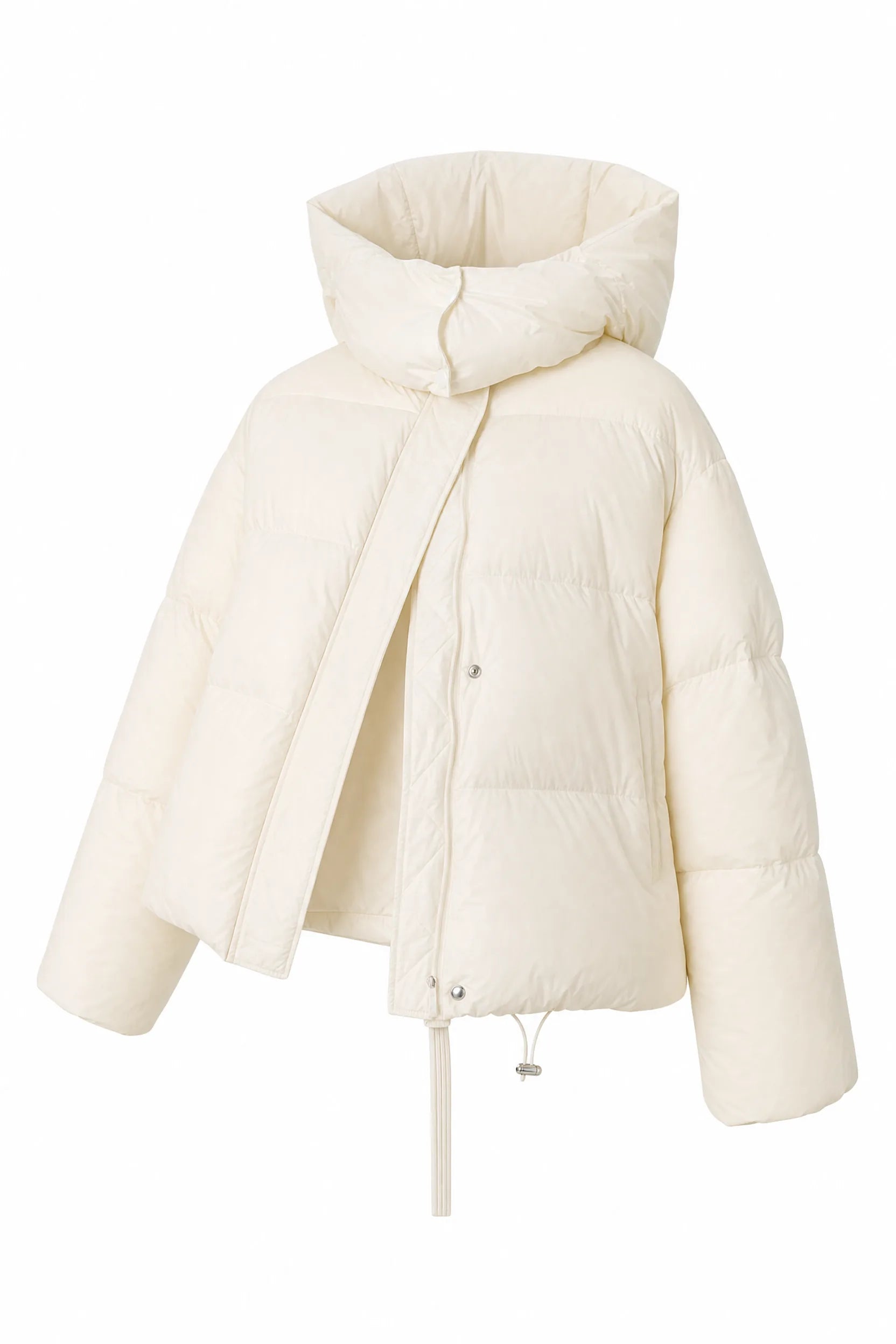 Doudoune courte à capuche oversize | Lounelle Paris
