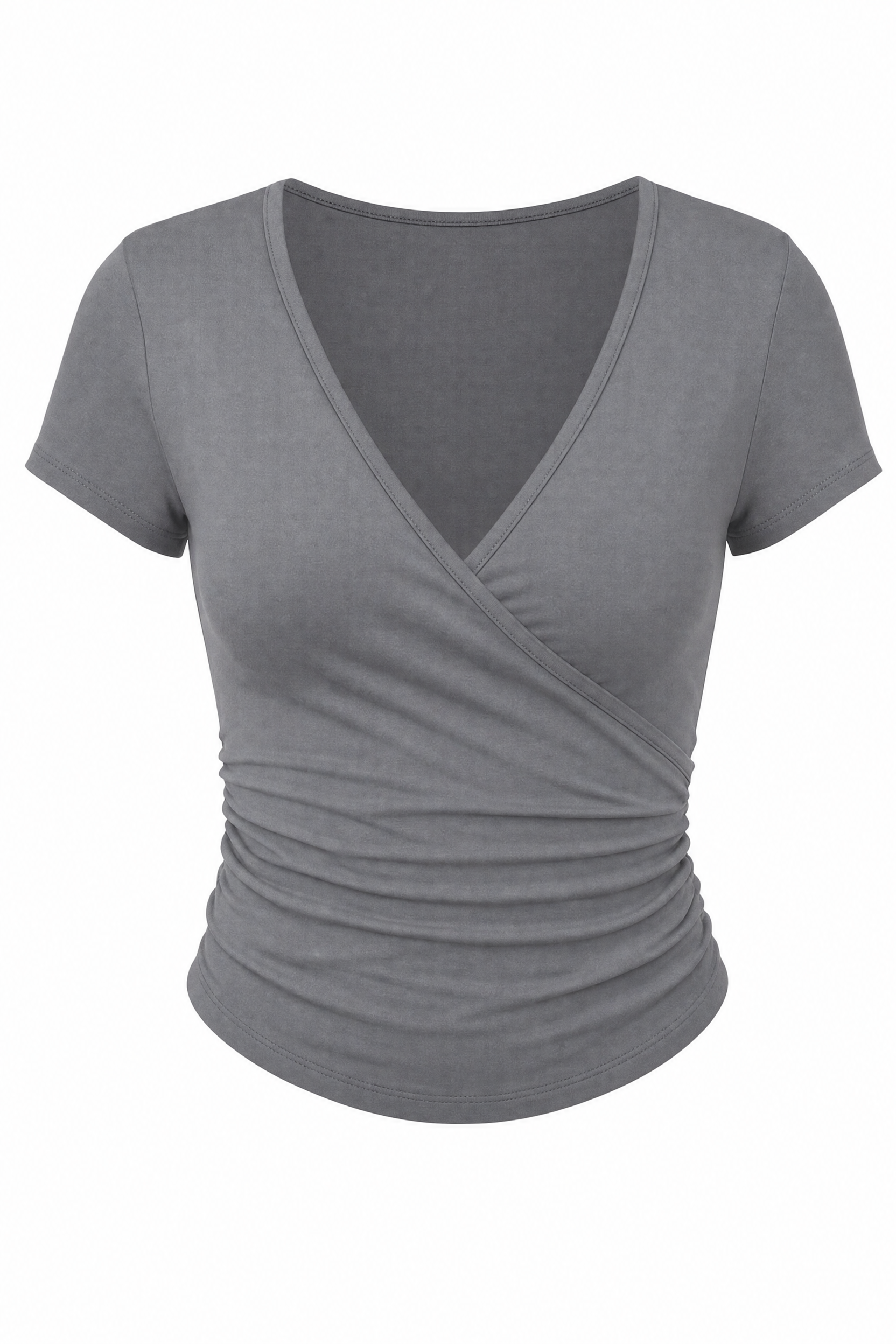 Crop top col V croisé | Lounelle Paris