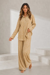Ensemble ample motif jacquard