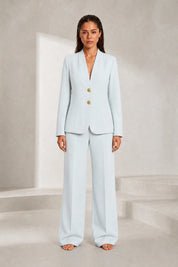 Ensemble blazer pantalon large | Lounelle Paris