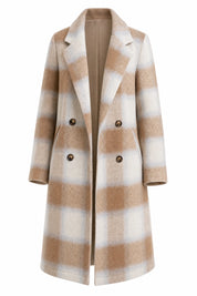 Manteau long à carreaux | Lounelle Paris
