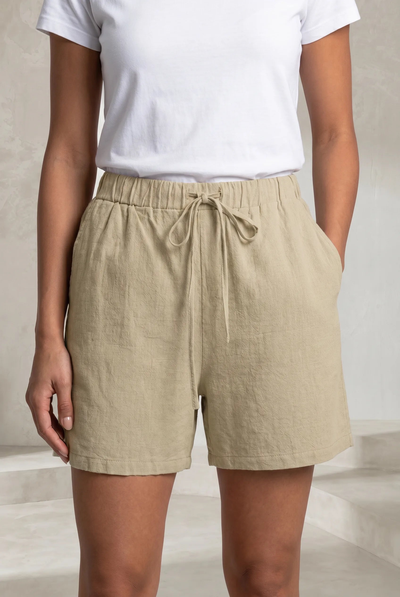 Short ample à taille élastique | Lounelle Paris